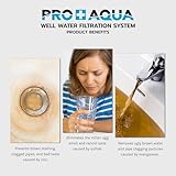 PRO+AQUA Heavy Duty Whole House Well Water Filter System