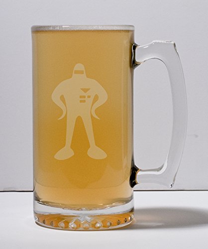 Starman - Earthbound - 25 Ounce Glass Stein Beer Mug