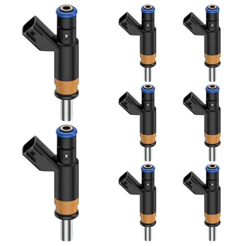 Hsingach Fuel Injectors 8Pcs Compatible with Ram 1500 2009-2017 Jeep Grand Cherokee 2006-2018 Dodge Charger Challenger Durango Chrysler 300 2008-2018,V8,5.7L,05037479AA