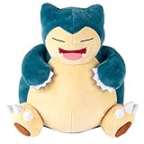 Pokemon 12" Large Snorlax Plush - Officially Licensed - Generation One - Authentic 12-inch Soft Stuffed Animal Toy Figure - Easter Basket Stuffer Gift for Kids, Boys, Girls - 2+