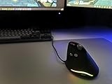 MOJO Silent Vertical Gaming Mouse - Ergonomic Mouse for PC Gaming w/ 4 Directional Joystick Buttons, Adjustable DPI (1000-10000), Custom Software, Macros, and More