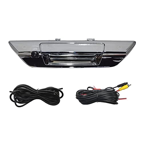 Car Rearview Backup Camera Tailgate Handle Camera Night Vision Compatible for Toyota Hilux Revo Vigo Limited Invincible 2015-2019