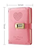 Personalized Password Diary - Password Book - Journal With Lock - Personal Diary with Lock - Combination Lock Diary - Note book With Lock - Niece Gift