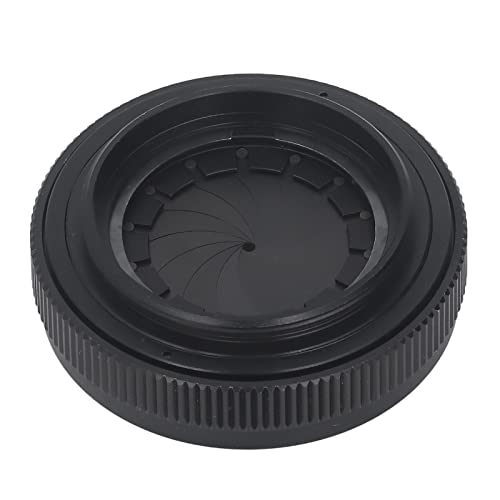 Adjustable Iris Diaphragm 1.5mm‑25mm Lens Iris Diaphragm ID 55mm OD M42 to M42 Aperture Diaphragm for Optical System Camera Microscope Aluminum Alloy Stainless Steel