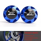 Fit for BMW S1000R S1000RR S1000 R RR Motorcycle Frame Swingarm Spools Slider Stands Screws 8mm Swing Arm Spools (Color : S1000R Titanium)