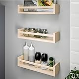 IKEA 400.701.85 Bekvam Spice Rack, Birch, Set of 4