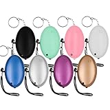 KOSIN Safe Sound Personal Alarm, 8 Pack 140DB Personal Security Alarm Keychain with LED Lights, Emergency Safety Alarm for Women, Men, Children, Elderly