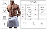 Andrew Scott Men's King Size Big Man Cotton Knit Sleep Boxers/Underwear Boxer Shorts- Multi Packs (5 Pack - Black, Gray, Navy, Hunter Green, Royal, XXX-Large)