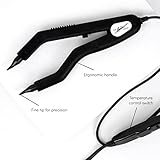 Pro Fusion Tool by The Hair Shop - Keratin Melting Connector Machine for Hair Extensions, Matte Black Ergonomic Patented Design - Professional Salon Heat Tool for Keratip