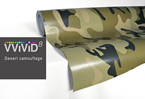 VViViD Camouflage Vinyl Wrap Roll (7ft x 5ft, Desert)