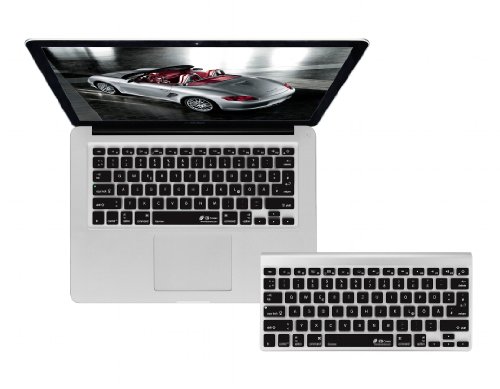 KB Covers Keyboard Cover for MacBook/Air 13/Pro (2008+)/Retina - German (GER-M-CB-2)
