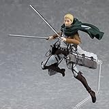 Max Factory Attack on Titan: Erwin Smith Figma Action Figure, Multicolor