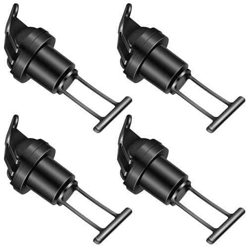 Landical 4 Pcs Kayak Drain Plugs 3/4 inch Diameter Kayak Accessories for Dinghy Canoe Boat(Classic Style)
