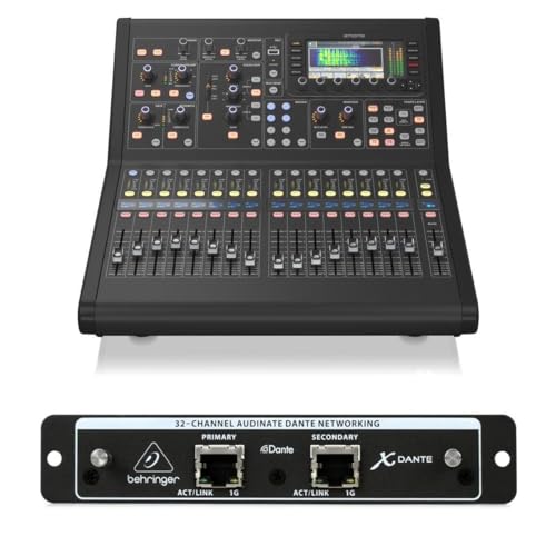 Midas M32R-LIVE 40-Channel Digital Console, Bundle with High-Performance 32-Channel Expansion Card