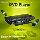 MP-200 DVD Player: DIVX, DVD, MP3 Playback, Multi-Format Support, HDMI Output, Remote Control Included!