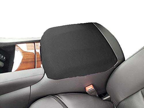 Car Console Covers Plus Made in USA Designed to fit Cadillac Escalade 2015-2025 Neoprene Auto Armrest Center Console Cover Protector Black