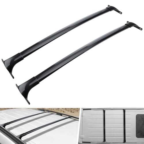 MotorFansClub 2 x Roof Rack Cross Bars Fit for Nissan Armada 2017 2018 2019 2020 2021 2022 2023 2024 Cross Bars Luggage Carrier Baggage Bars