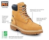 Timberland PRO 6IN Direct Attach Men's, Wheat, Steel Toe, EH, MaxTRAX Slip Resistant, WP Boot (12.0 M)