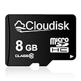 Cloudisk Pack of 100 Micro SD Card 8GB Flash Memory Card Micro SDHC C10 A1 U1 (8GB)