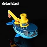 Cobalt Light GUP C Toy Compatible with Octonauts Toys, Oct GUP Metal Vehicle Rescue Ship Octopod Castle Barnacles Kwazii Shellington Tweak Dashi Peso Birthday Gifts for Kids