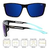 INFI Fishing Polarized Sunglasses for Men Driving Running Golf Sports Glasses Square UV Protection Designer Style Unisex