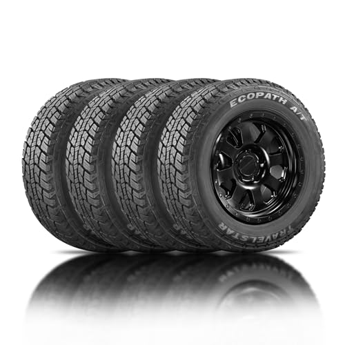 Set of 4 (Four) Travelstar Ecopath AT All Terrain 275/55R20 113T SUV Radial Tire + Road Hazard Warranty Included 275/55/20 (Tire Only)