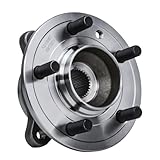 Detroit Axle - 2 Front Wheel Bearing Hubs for 05-16 Land Rover LR3 LR4, 06-13 Range Rover Sport 2006 2007 2008 2009 2010 2011 2012 2013, 2 Wheel Bearing Hubs Assembly Replacement