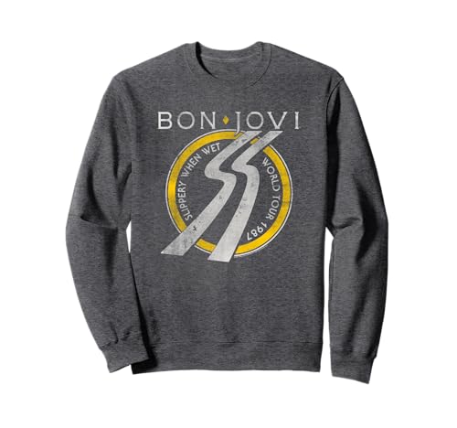 Bon Jovi Slippery When Wet World Tour Sweatshirt