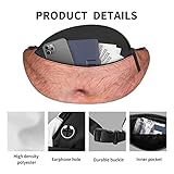 Dad Beer Belly Fanny Pack Waist Bag Adjustable Belt Bag For Men Women Traveling Hiking Cycling Running