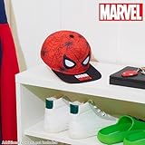 Marvel Spiderman Boys Baseball Cap with Adjustable Strap, Lightweight Snapback Sun Hat for Kids & Teens - Boys Gifts Red/Black