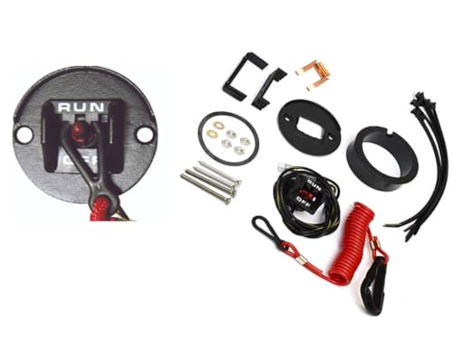 Safety Lanyard Kill Stop Switch 87-19674A07, 19674A07 Replaces for Mercury Mercruiser