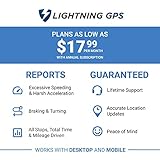 Lightning GPS GL300 Tracker Device for Vehicles w/Magnetic Case and Battery – Real-Time GPS Tracking, Vehicle & Fleet Monitoring, Hidden Tracking for Cars, Trucks or Trailers – Subscription Required