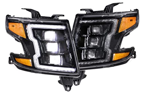 Morimoto XB LED Headlights Fits Chevrolet Tahoe/Suburban (15-20), Pair of Plug and Play Headlight Assemblies (1x LF548)