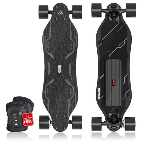 MEEPO Campus/V3 Max/V5/ENVY Electric Skateboard with Remote, Top Speed Up to 29 Mph, 4 Speed Smooth Braking, Easy Carry Handle Design, Suitable for Adults & Teens Beginners