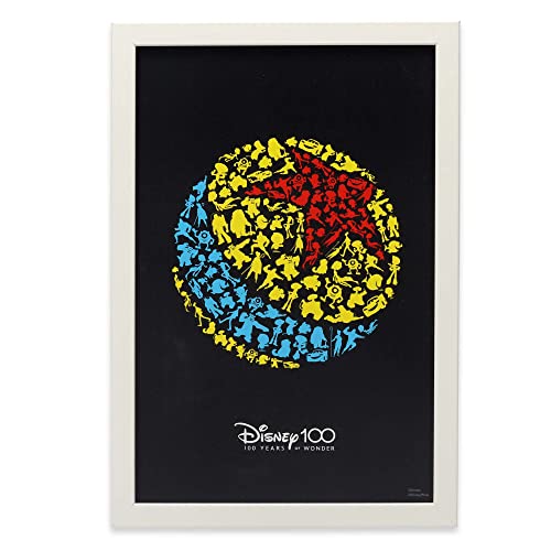 Disney Pixar Ball Framed Wood Wall Decor - Vintage Luxo Ball Picture for Home Decorating