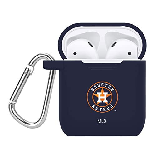 GAME TIME Houston Astros Silicone Case Cover Compatible with Apple AirPods Generation 1 & 2