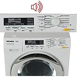 Klein Theo Miele Washing Machine Premium Toys for Kids Ages 3 Years & Up, White