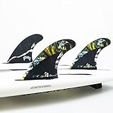 FCS 2 MB PC Carbon Tri-Fin Set Multi S – High Performance Surfboard Fins for Speed, Stability & Maneuverability