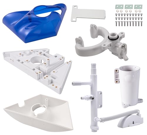 ATIE Pool Cleaner Body Frame Rebuild Kit with Replacement Parts Top K5, Base K10, Frame K145, Water Management System K25, Feed Pipe K30, Vacuum Tube for 280 Pool Cleaner