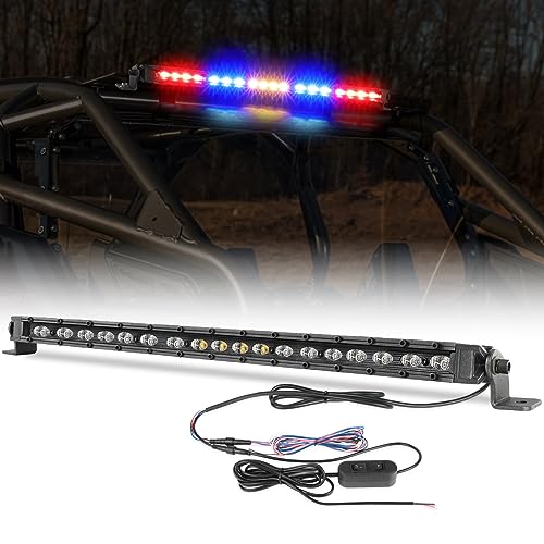 OFFROADTOWN 20 Inch LED Chase Light Bar UTV Rear Chasing Lights Safety Flashing Light w/Reverse Brake Turn Signal Light Offroad Emergency Strobe Bar for Polaris RZR Can-Am X3 Yamaha Honda SXS