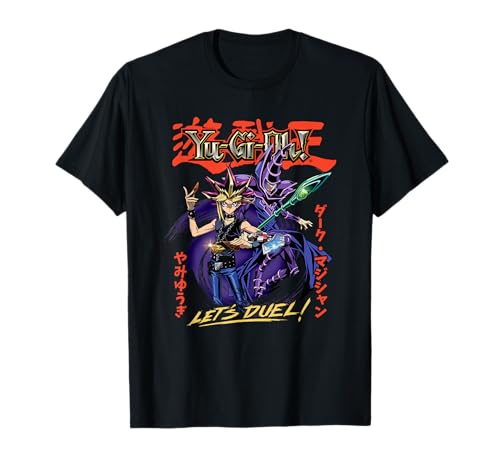 Yu-Gi-Oh! Duel Monsters Yugi and Dark Magician Duel Anime T-Shirt
