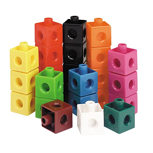 Learning Resources Snap Cubes, Set of 500 Cubes, Ages 5+, Educational Counting Toy,Back to School Supplies,Teacher Supplies for Classroom