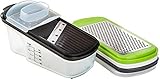 PrepWorks Grate, Slice & Store Set, One Size, Multi-Color – Versatile Food Prep Set with Storage Containers