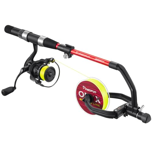 Piscifun Speed X Fishing Line Winder with Unwinding - Spooling Station for Spinning, Cast, and Spincast Reels