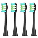 4/8/12/16 Pcs Replacement Toothbrush Heads Compatible with Oclean X/X PRO/ Z1/ F1/ One/Air 2/ SE Sonic Electric Toothbrush Dupont Bristle(16 Pcs White)