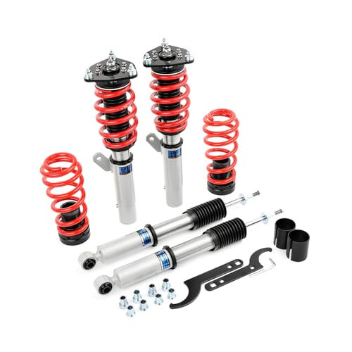 FAPO PS Series Coilover for VW Golf MK7 2012-2020, for 2019+ Volkswagen Jetta Height Adjustable Mono-Tube Lowering Suspension Struts
