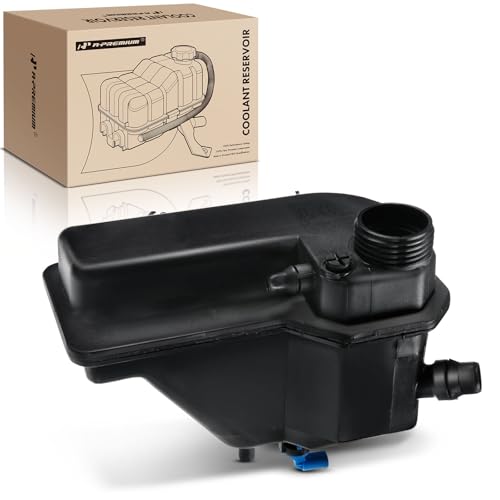 A-Premium Engine Coolant Overflow Recovery Reservoir Tank [with Sensor] Compatible with BMW [E36 E37 E53] X5 2000-2003 Z3 1999-2002, Replace# 17111705613, 17107503769, 17111468076