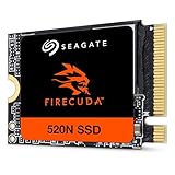 Seagate FireCuda 520N SSD 1TB SSD - M.2 2230-S2, PCIe Gen4 ×4 NVMe 1.4, speeds up to 4800MB/s, Compatible with Steam Deck, Microsoft® Surface, Laptop, with Rescue Services (ZP1024GV3A002)