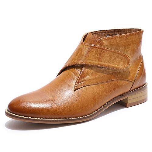 Mona flying Women Ruched Genuine Leather Mid Calf Boots Dual Side Zippers Round Toe Buckle Strap Booties Shoes