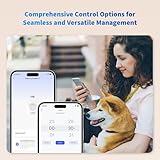 Aqara Smart Valve Controller T1 with Matter, Requires Aqara Zigbee 3.0 Hub, Combined with Water Leak Detectors for Home, Supports App Remote Control Shutoff, Supports HomeKit, Alexa, Google